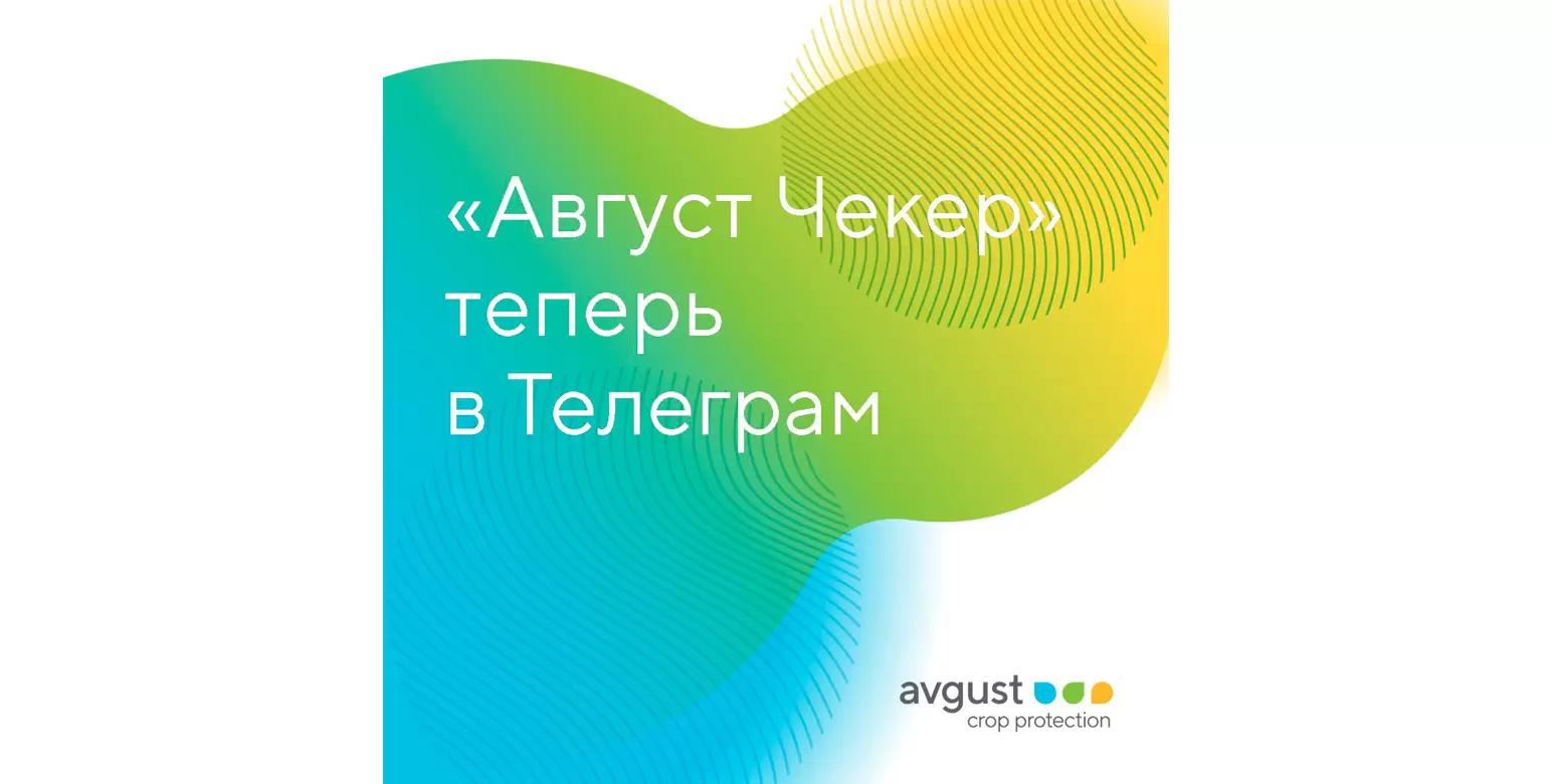Проверить подлинность продукции «Августа» можно в Telegram!