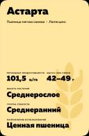 Астарта сорт мягкой озимой пшеницы