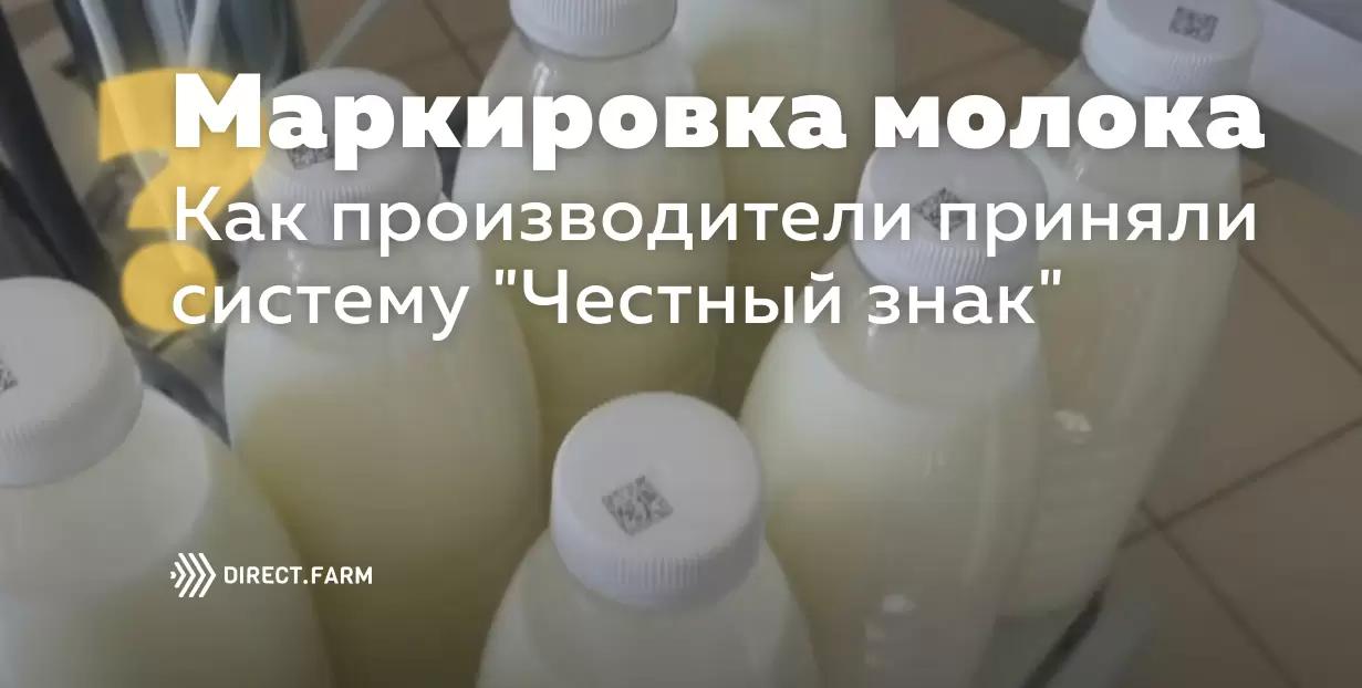 Маркировка молока: как производители приняли систему "Честный знак"