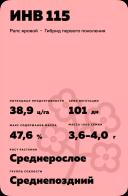 ИНВ 115 (INV115) рапс яровой