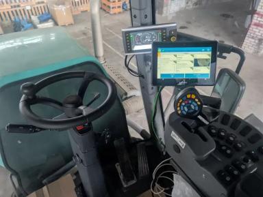 Опрыскиватель Berthoud Raptor и автопилот Trimble