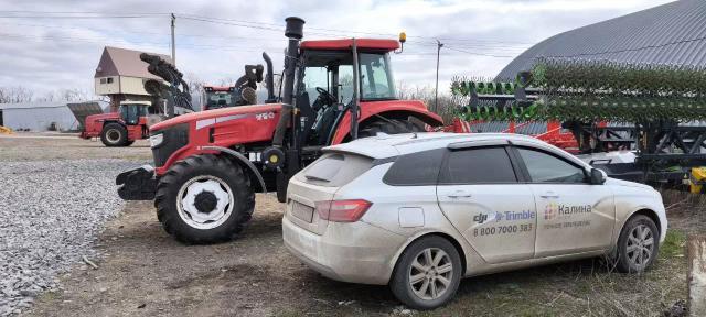 Трактор YTO и навигационное решение МАХ