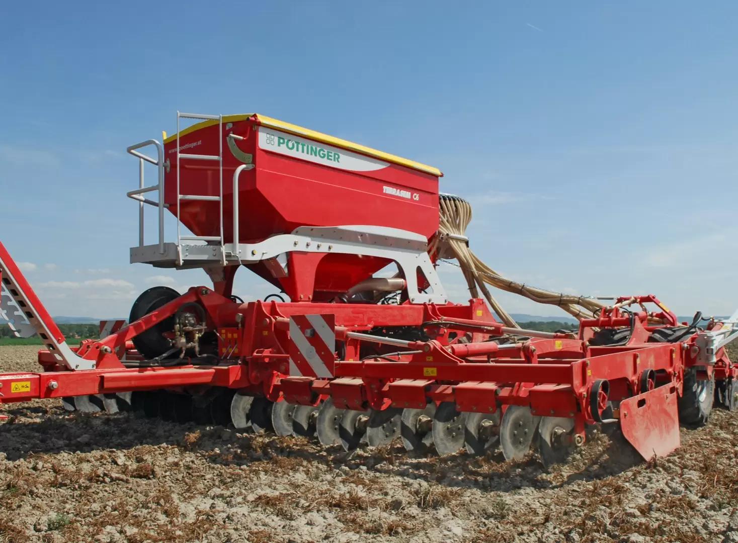 Сеялка Pöttinger Terrasem C6: отзывы, особенности и преимущества...