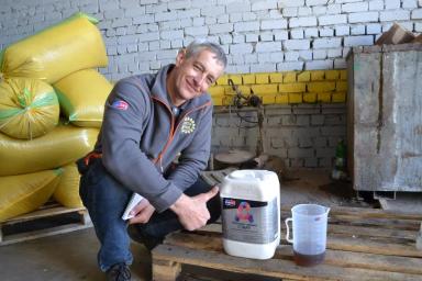 Протравливание семян яровых на Агрополигоне «Приволжье»