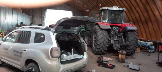 Готовимся к Точной посадке картофеля. Управляем орудием с Trimble