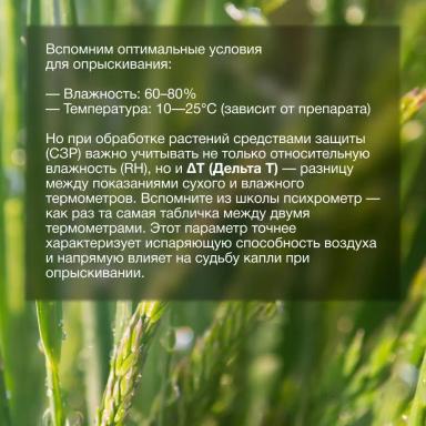 🌿 Влажность воздуха — главный союзник защиты растений!