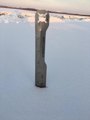 Делаем снегозадержание.