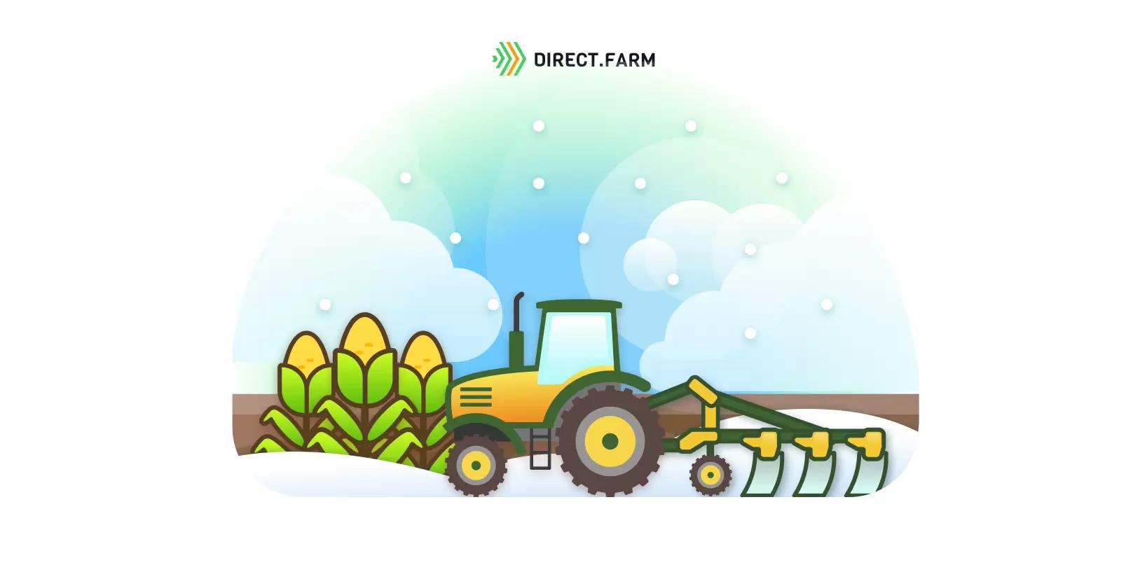 Вспашка зимой