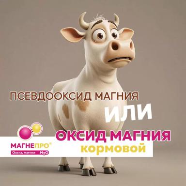 МАГНЕПРО. Псевдооксид магния или оксид магния кормовой