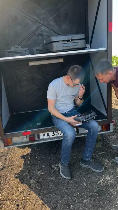 Дрон DJI Agras T40 - первый запуск и обучение оператора