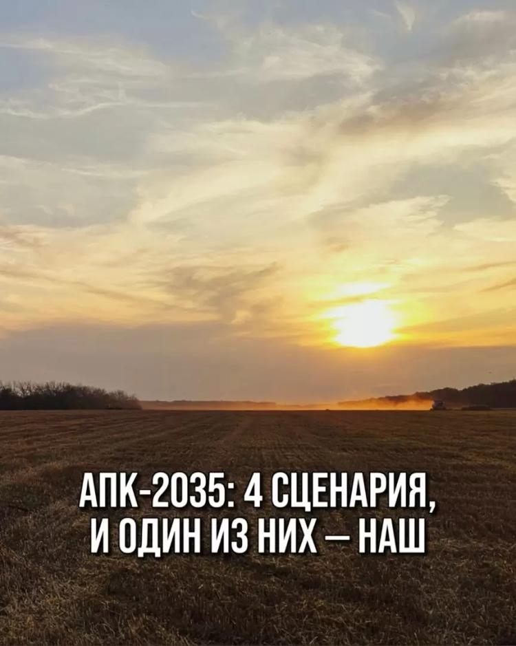 АПК-2035: 4 СЦЕНАРИЯ, И ОДИН ИЗ НИХ - НАШ