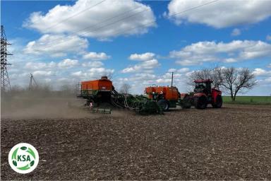 На полях "Крымского семенного Альянса" идет посевная кампания нута