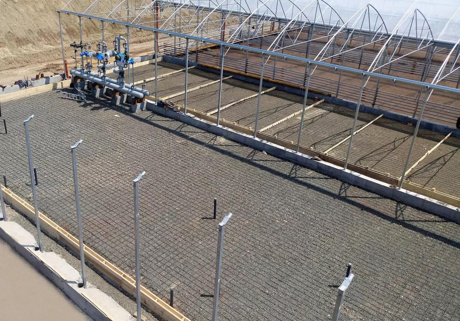 Строительство тепличных комплексов