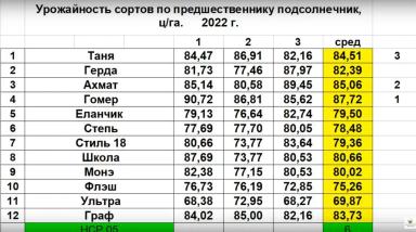 Подбор сортов озимой пшеницы по мнению практиков