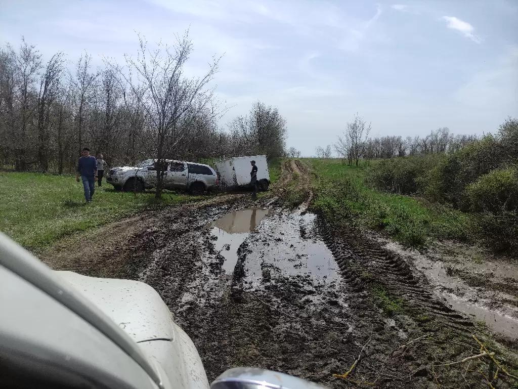 Гербицидная обработка с помощью агродрона