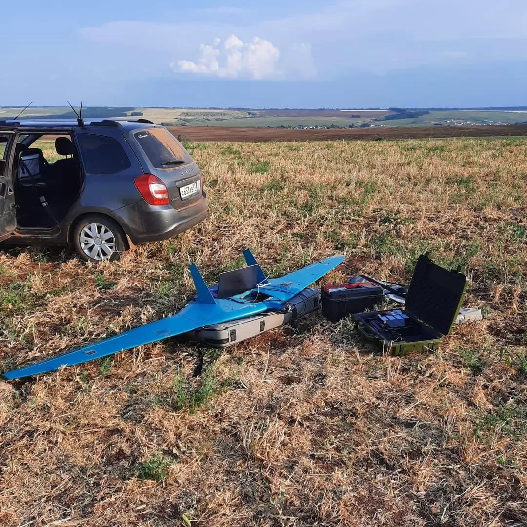 Оцифровка сельхозугодий✈