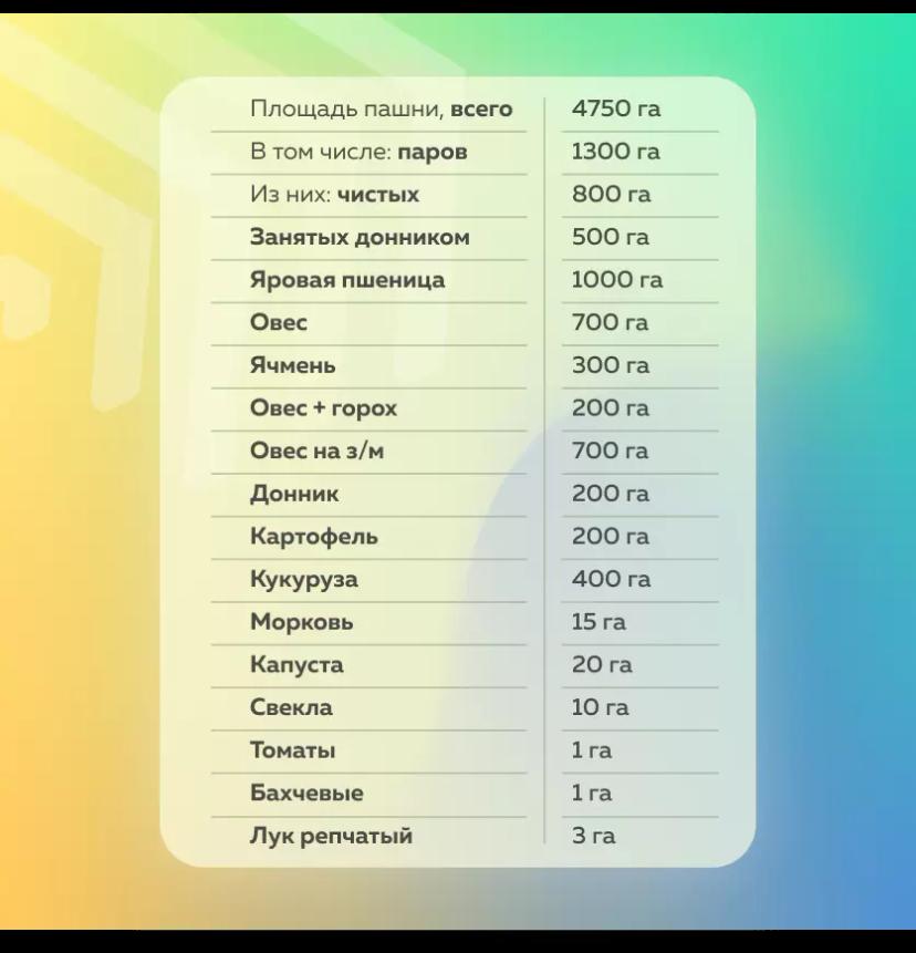 Севооборот с овощными культурами