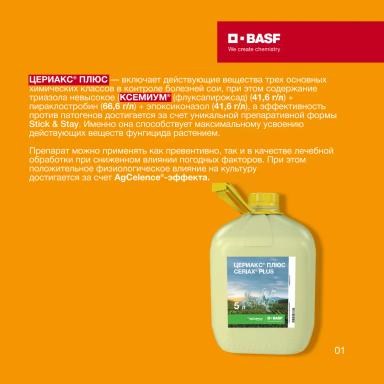 Фунгицидная защита сои с BASF