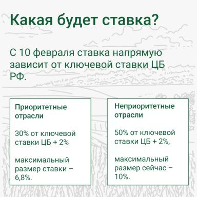 💸 Аграриям выделят еще 5 млрд рублей на льготные кредиты