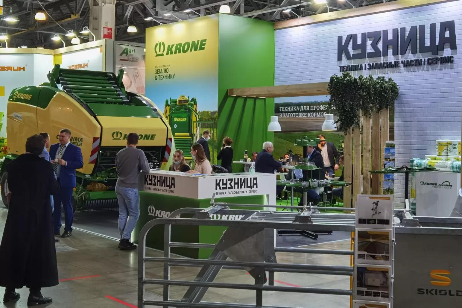 ПРЕСС-ПОДБОРЩИК COMPRIMA CF 155 XC: золото Krone за лучший кукурузный силос.
