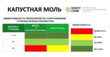 Капустная моль – меры борьбы