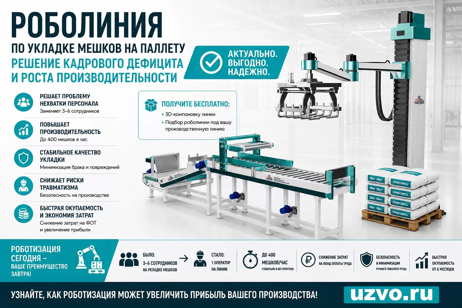 Роботизация сегодня - Ваше преимущество завтра!