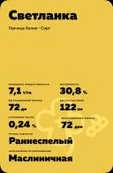 Светланка ® - сорт белой горчицы 0т-типа (Sinapis alba L.).