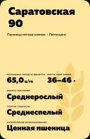 Саратовская 90 ® сорт мягкой озимой пшеницы