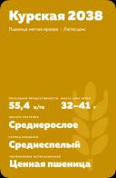 Курская 2038 сорт мягкой яровой пшеницы