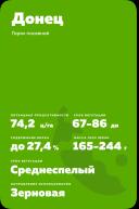 Донец ® - сорт гороха посевного (Pisum sativum L.).