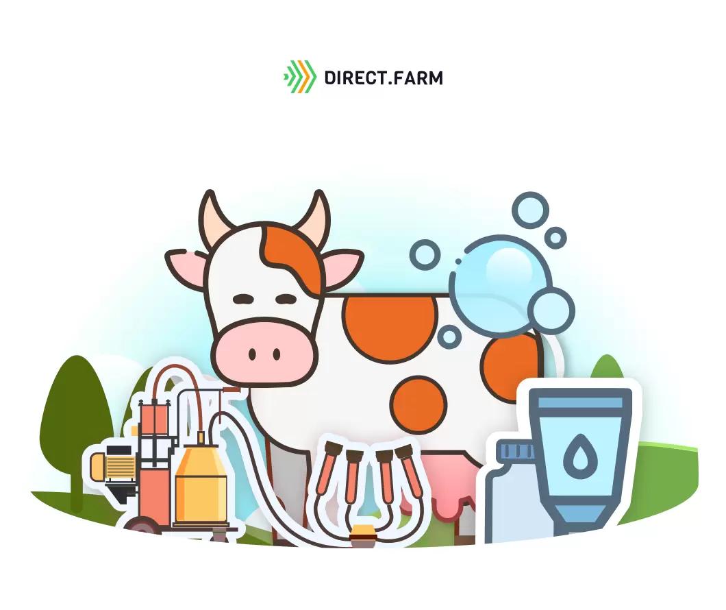 Контроль над промывкой доильного оборудования