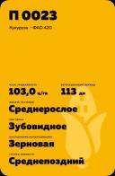 П 0023 (P0023) - гибрид кукурузы Пионер