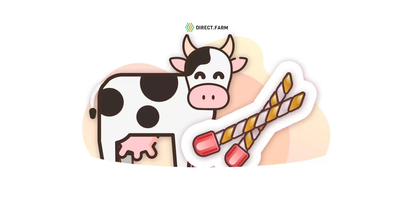 Как пользоваться расширительными штифтами для сосков вымени коровы?