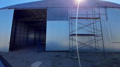 ангары навесы