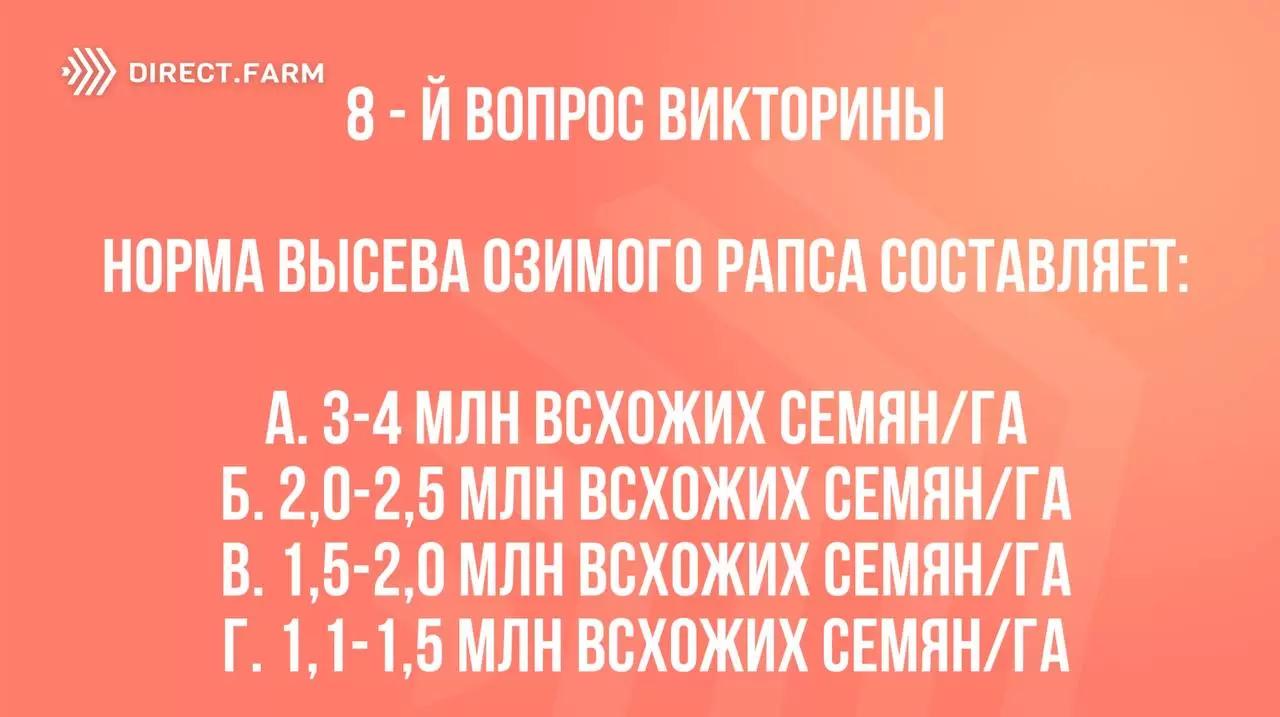 8 -й вопрос "Викторины для знатоков"!🎯