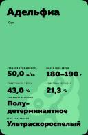Адельфиа (ADELFIA) сорт сои