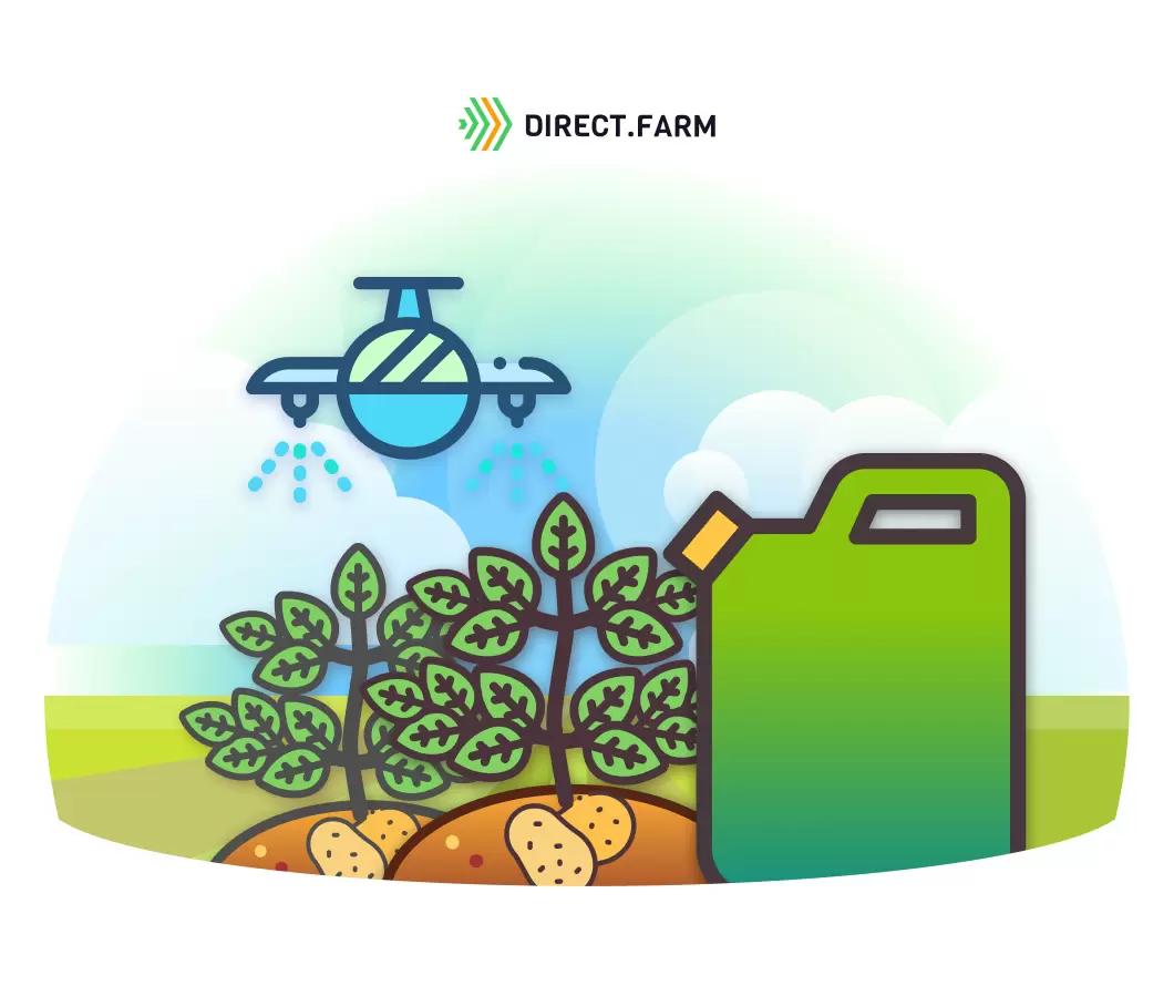 Десикация картофеля