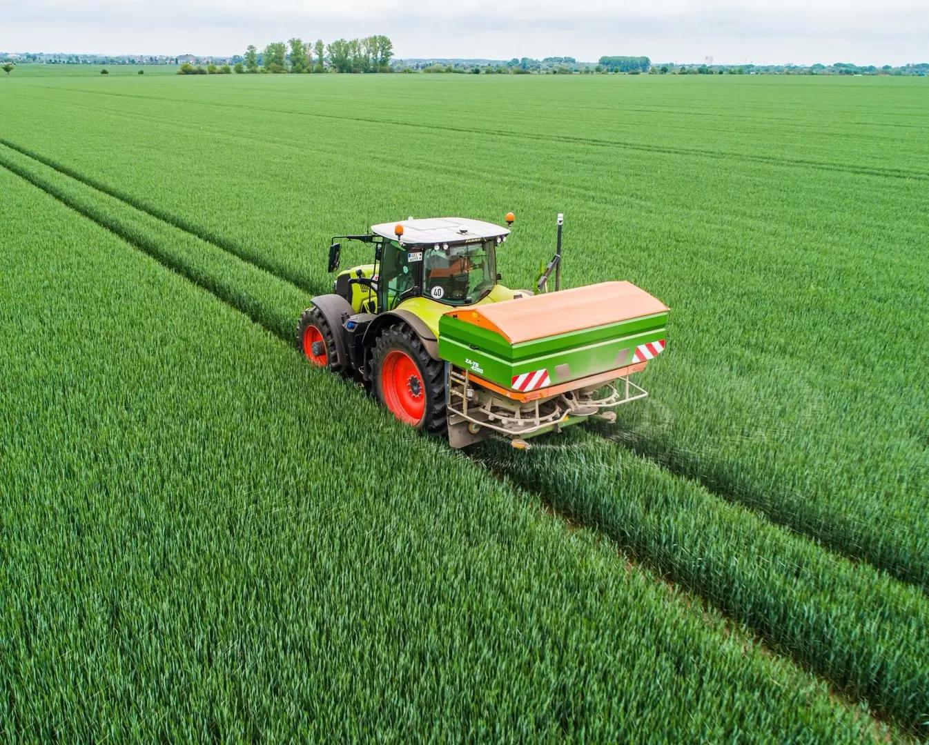 Контроль над ветром от Amazone: эффективное управление распределением удобрений!