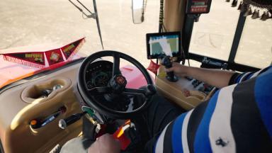 Autopilot Trimble - управление через гидравлическую систему трактора