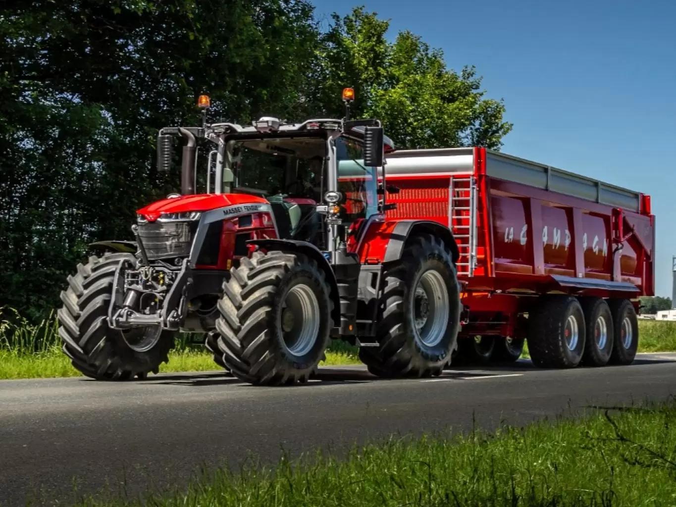 Трактор Massey Ferguson MF 8S: новая модель на российском рынке.