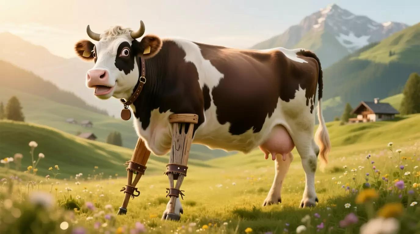 Скотину доить нельзя убивать.