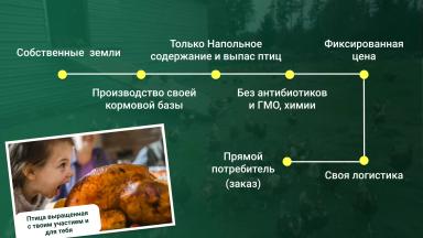 “Вольная птица” Инвестируй в яйцо, курицу, свою БИОферму и землю