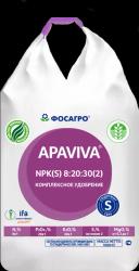 Удобрение азотно-фосфорно-калийное  серосодержащее марки: NPK(S) 8-20-30(2)