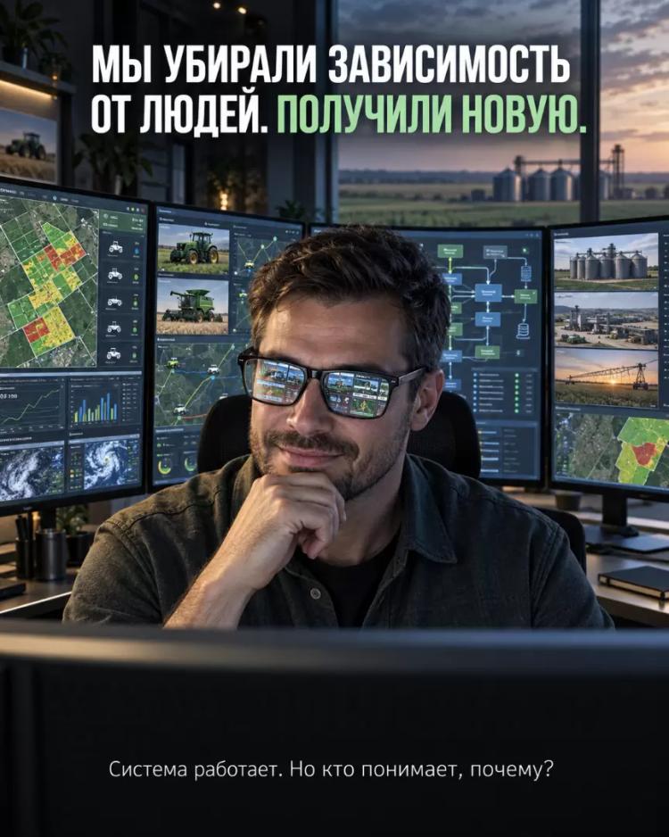 Цифровизация должна уменьшать зависимость от незаменимых людей.