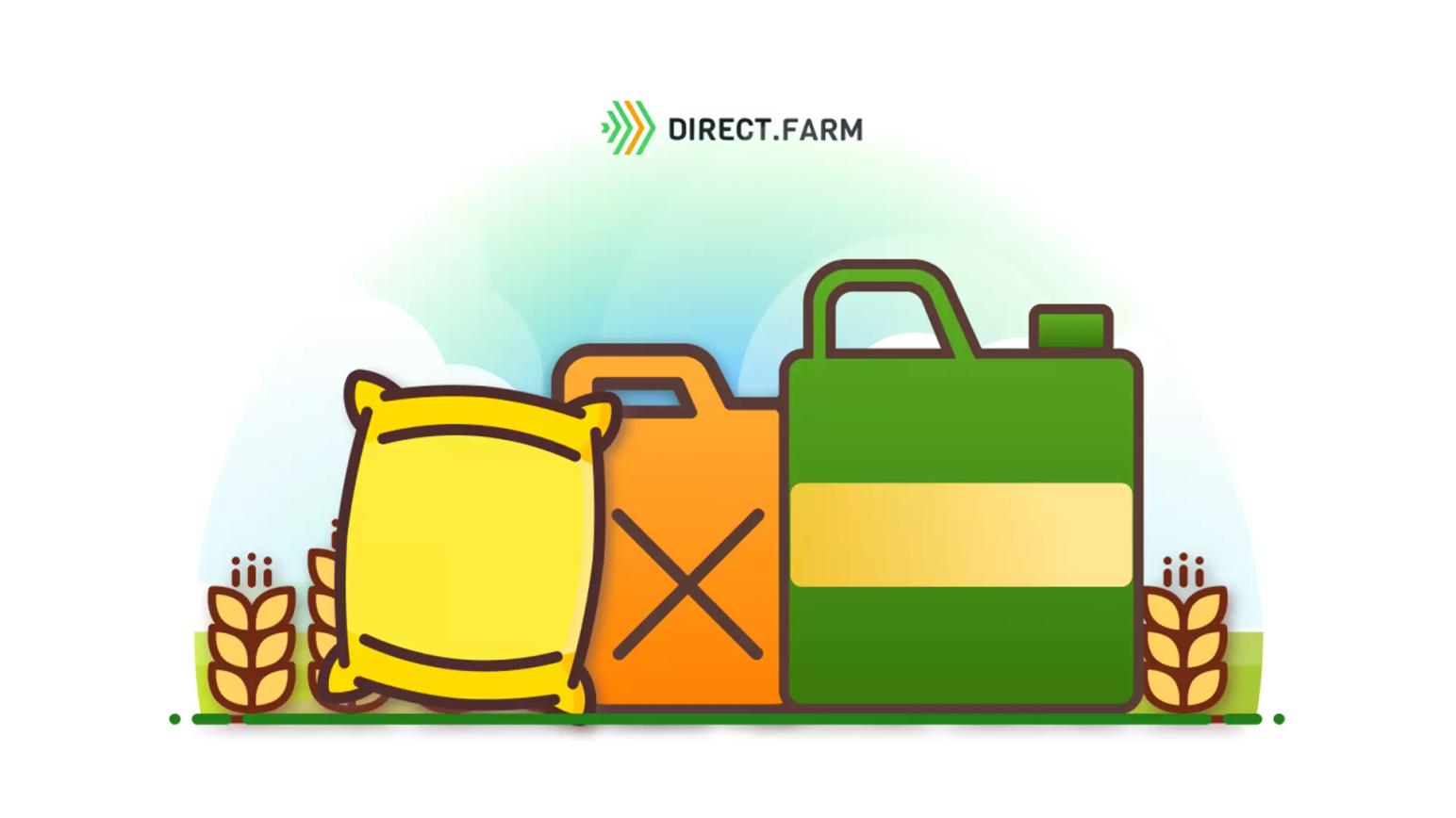 Потери урожайности яровой пшеницы от смеси пестицидов