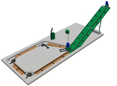 Навозоуборочный транспортер ТСН