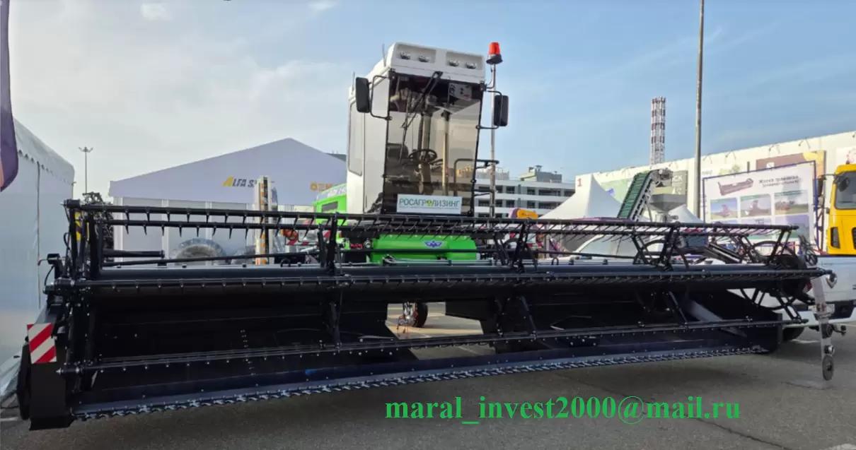 Зерновая жатка SH-309 обеспечивает скос и бережную укладку в валок без лишних