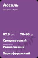 Ассоль сорт овса ярового