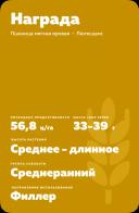 Награда пшеница мягкая яровая