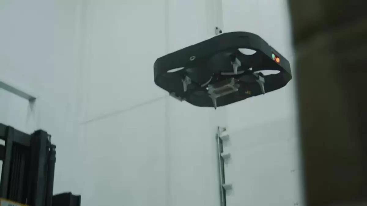 Впервые дрон без участия человека провел инвентаризацию на мясокомбинате